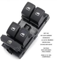 REMYC BOT-160 - BOTONERA Número de Pines: 8-10. luz blanca 5G0959857G