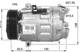 REMYC ACC3-010 - COMPRESOR AIRE ACONDICIONADO 8200848916