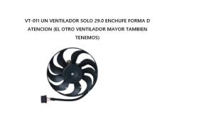 REMYC VT-011 - ELECTROVENTILADOR 28-29cm APROXIMADAMENTE