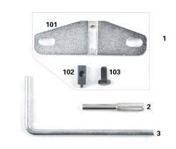 REMYC HRU-202 - CONJUNTO DE REGLAJE MOTORES FORD 2.0 Y 2.2 DIESEL