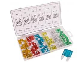REMYC HRU-222B - Surtido de mini fusibles 120 piezas estandar universales
