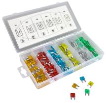 REMYC HRU-222B - Surtido de mini fusibles 120 piezas estandar universales