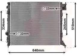 REMYC RAD1-055 - RADIADOR REFRIGERACION DE MOTOR 2140000Q3K 214101809R 214104