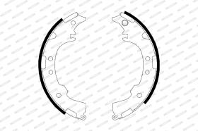FEROD FSB621 - ZAPATA FRENO - TUR TRAS ROVER 216, TOYOTA PICNIC